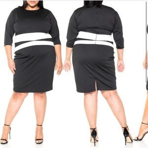 Alexia Admor Colorblock Sheath Dress